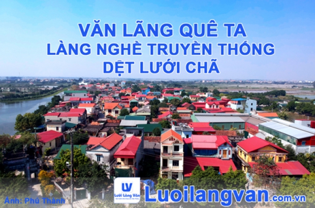 Bảo tồn nghề dệt lưới chã làng Văn Lãng