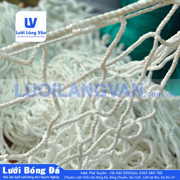 Lưới làng văn-Lưới An Toàn Dù Trắng 01
