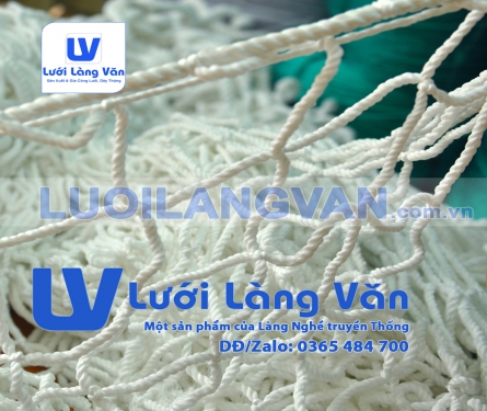 Lưới Quây Sân Bóng Đá 6m x 23m rin  mềm mại UV 10%