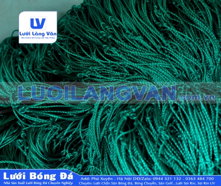 Lưới Quây Sân Bóng Đá 6m x 23m rin  mềm mại UV 10%